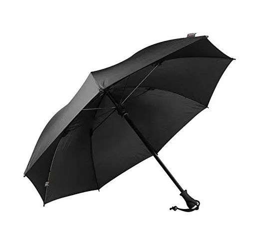 EuroSCHIRM Birdiepal outdoor Czarny Włókno szklane Poliamidowy Pełnowymiarowa Parasol przeciwdeszczowy