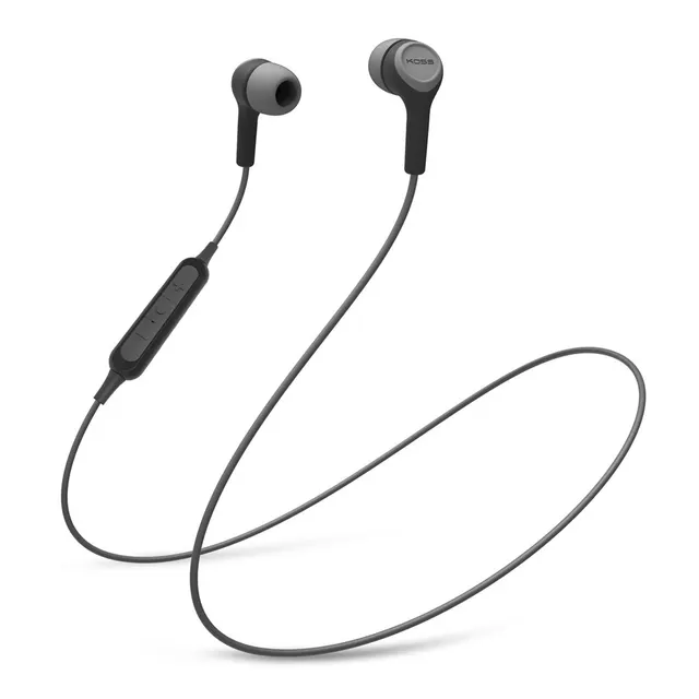 Koss BT115i Zestaw słuchawkowy Bezprzewodowy Douszny Połączenia/muzyka Bluetooth Czarny Szary