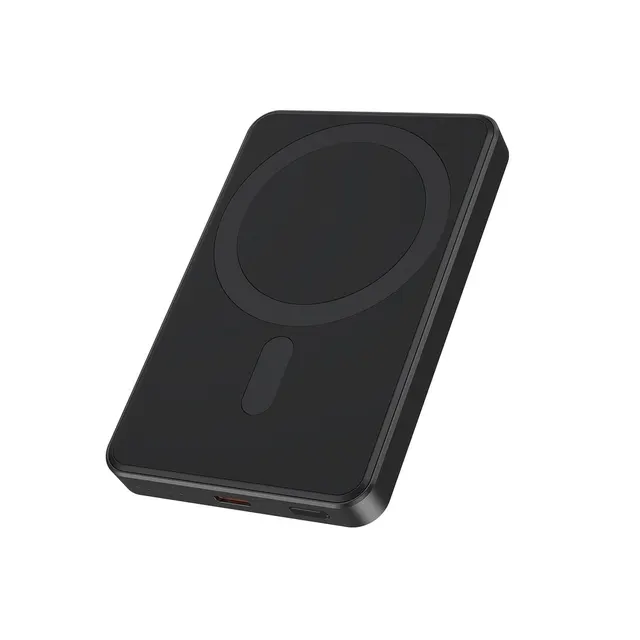 GEMBIRD POWERBANK Z ŁADOWANIEM BEPRZEWODOWYM 15W 5000MAH CZARNY