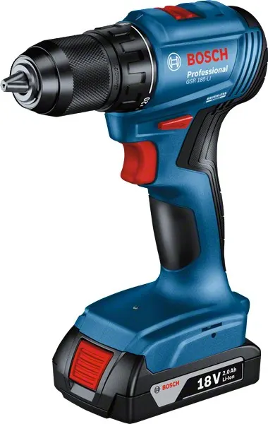 Bosch GSR 185-LI Professional 1900 RPM 1 3 kg Niebieski