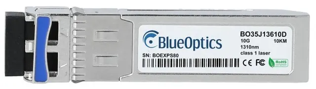 BlueOptics PAN-SFP-PLUS-LR moduł przekaźników sieciowych Swiatłowód 10000 Mbit/s SFP+ 1310 nm
