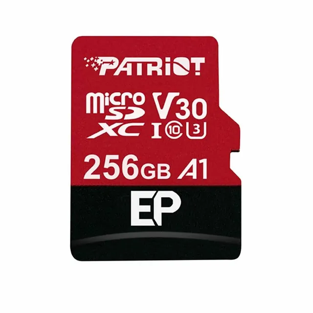 Karta pamięci Patriot Memory EP Pro PEF256GEP31MCX (256GB; Class 10 Class U3; Karta pamięci)