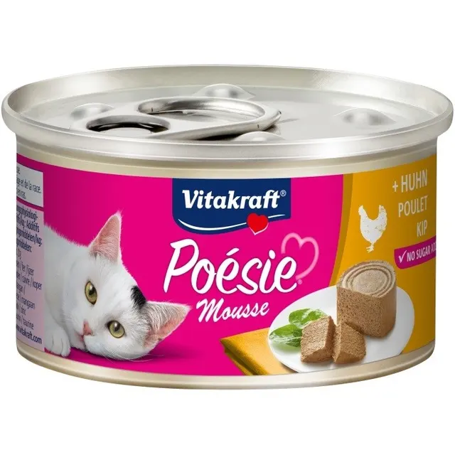 VITAKRAFT POESIE MUS kurczak karma dla kota 85g