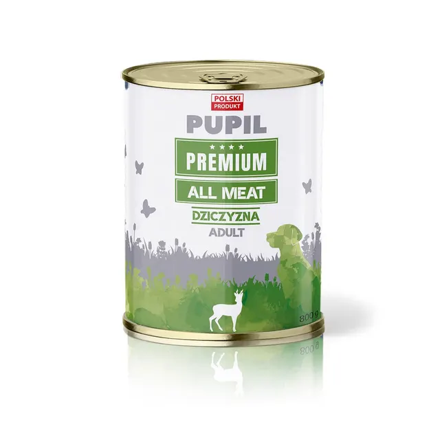 PUPIL PREMIUM Dziczyzna karma dla psa 800g