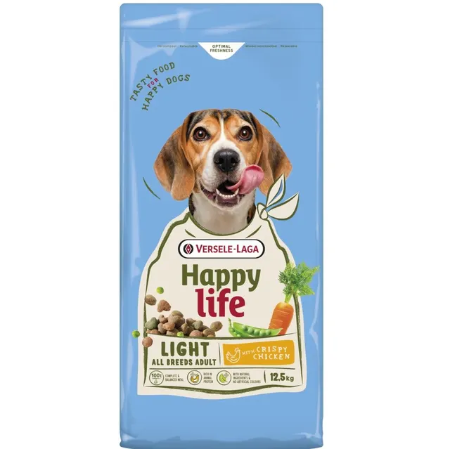 Versele Laga Happy Life Adult Light with Chicken sucha karma dla psa dorosłego 12 5kg