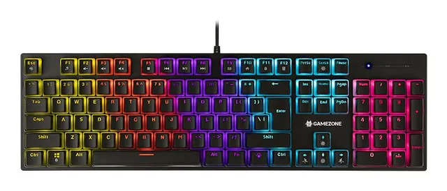Tracer Unique klawiatura Gaming USB QWERTY Angielski Czarny