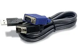 TRENDnet KVM Kabel USB /VGA 4.5m