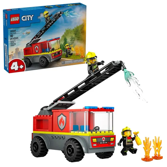LEGO City 60463 - Wóz strażacki z drabiną