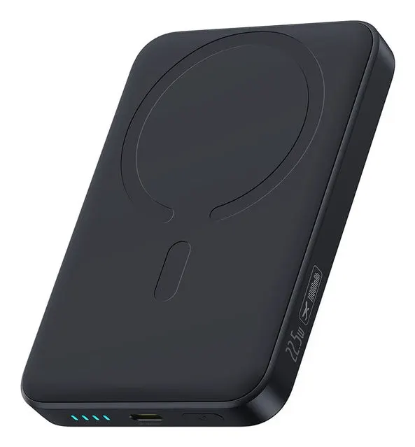 Powerbank Baseus EnerFill FM11 Ultra-Mini 10000mAh 22 5W kompatybilny z MagSafe z kablem Baseus Simple USB-C 20V/3A 30cm - czarny