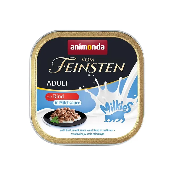 ANIMONDA Vom Feinsten Adult Milkies w sosie with beef in milk sauce 100g