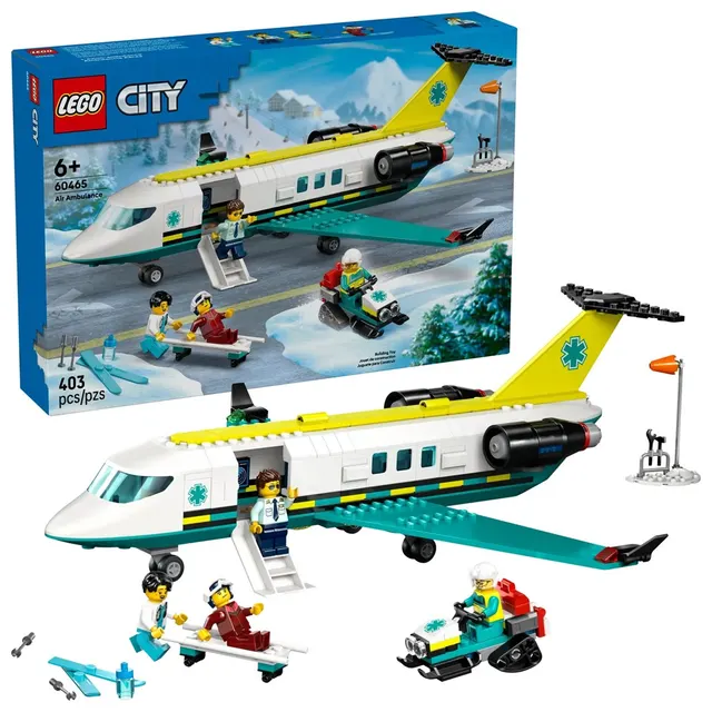LEGO City 60465 Samolot pogotowia ratunkowego