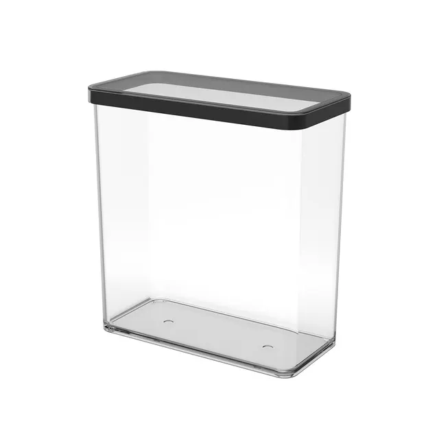 Rotho Pojemnik na przysmaki wysoki 3.2L LOFT transparentny/czarny