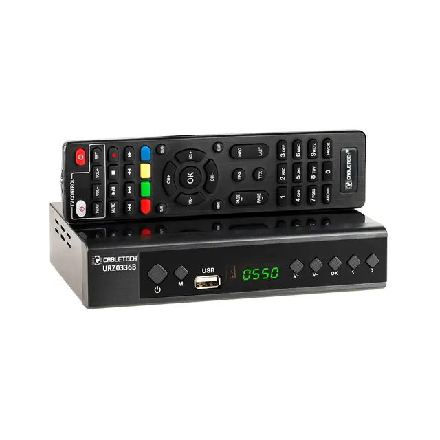 Tuner DVB-T2 H.265 HEVC Cabletech