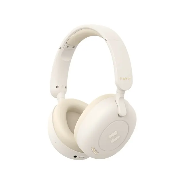 Słuchawki bezprzewodowe bluetooth Havit H655BT beżowy