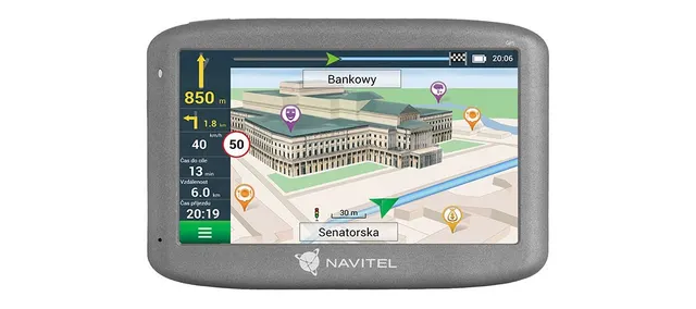 Navitel E505 Magnetic system nawigacji Kieszonkowy/Stacjonarny 12 7 cm (5 ) TFT Ekran dotykowy 161 g Czarny
