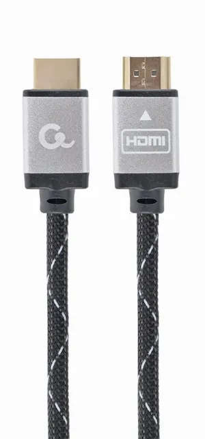 Kabel GEMBIRD Seria select plus CCB-HDMIL-7.5M (HDMI M - HDMI M; 7 5m; kolor czarny)