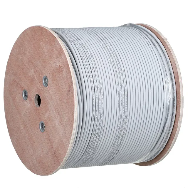 Alantec Kabel U/UTP kat.6A sieciowy LSOH Dca 4x2x23 AWG 10Gb/s 700 MHz szary 500m (KIU6ALSOH500D)