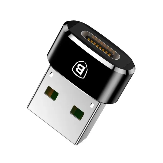 Adapter USB Baseus CAAOTG-01 (USB typu C - USB ; kolor czarny)