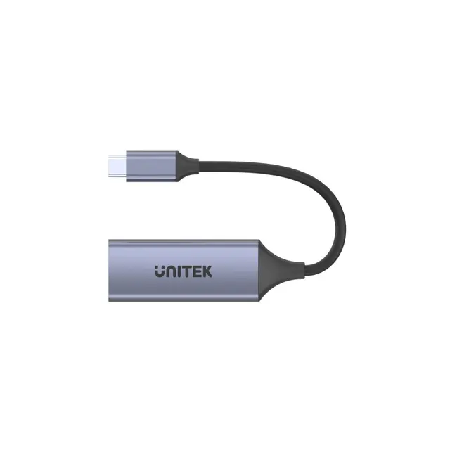 UNITEK ADAPTER USB-C - RJ45 M/F 1GBPS PD 100W