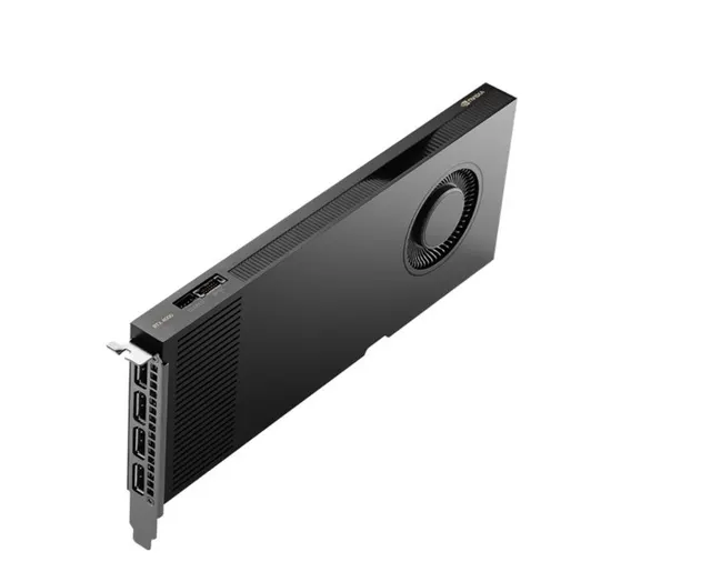 Karta graficzna PNY NVIDIA RTX 4000 Ada Generation 20 GB GDDR6 160-bit PCIe 4.0 x16 Single Slot 4x Mini DP 1.4a ATX - ATX bracket 1x 16-pin power supply cable retial