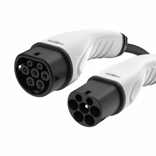 Ansmann 1900-0120 kabel do ładowania pojazdów elektrycznych Czarny Typ 2 3 7 5 m