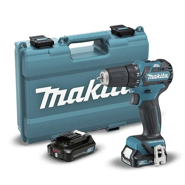 Makita wkrętarka 12V DF332DSAE 2x2 0Ah 35/21Nm BLDC