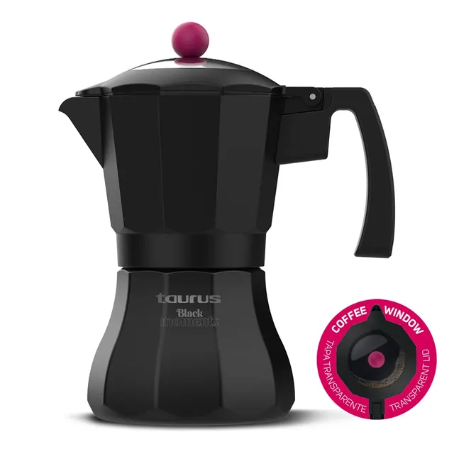 Kawiarka Taurus Black Moments na 6 filiżanek KCP9006I