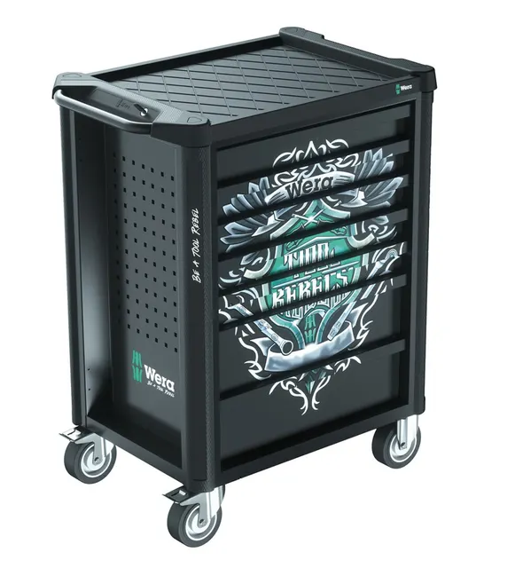 Wózek warsztatowy 1 Tool Rebel 9700 z wyposażeniem 78 części