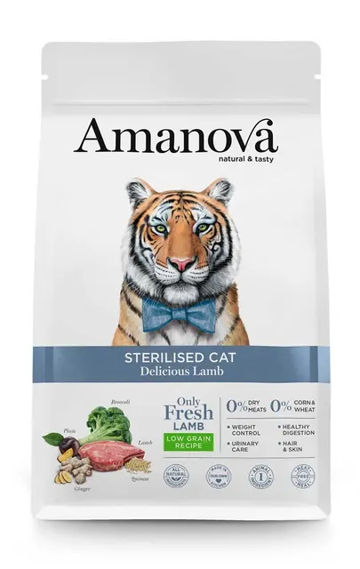 Amanova Sterilised Cat Delicious Lb 1 5kg