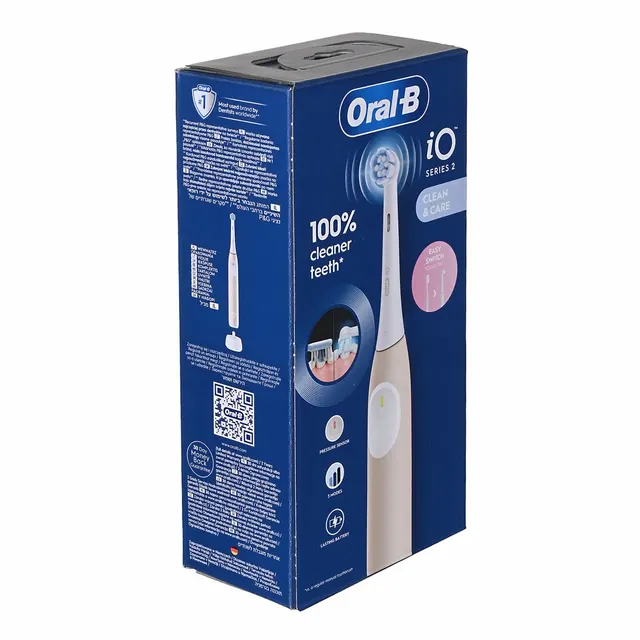 Szczoteczka elektryczna Braun iOS2.1C9.0P Oral-B iO2 Calm Pink