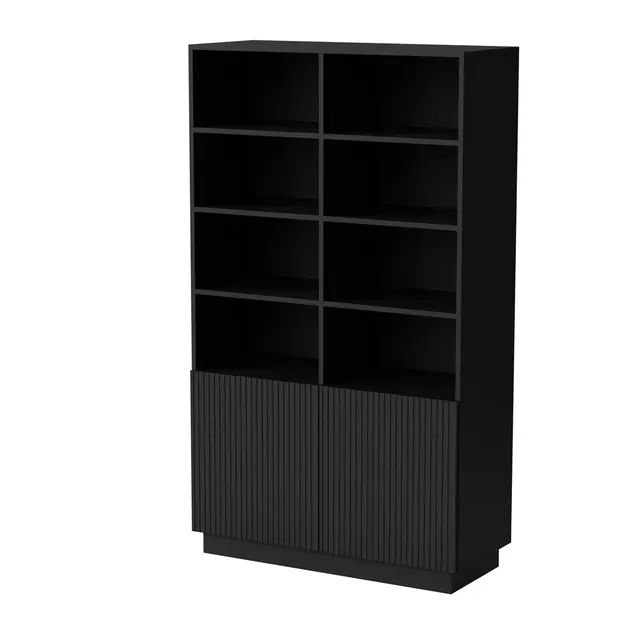 Regał LIVERTI 100x42x171 czarny