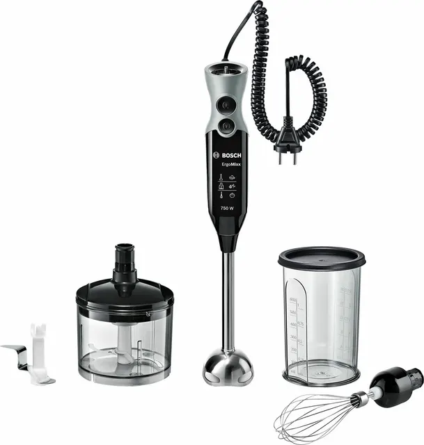 Blender ręczny BOSCH MSM67170 (750W; kolor czarny)