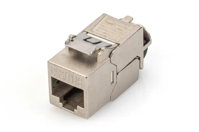 Digitus Moduł Keystone CAT 6A ekranowany z inteligentnym menedżerem kabli zestaw (24 szt.)