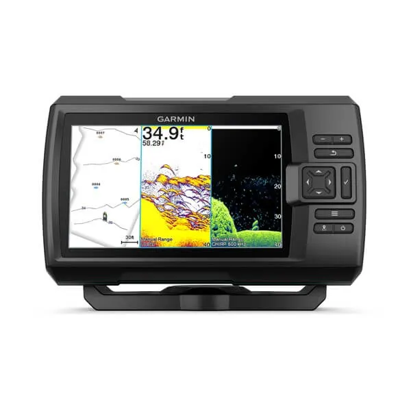 Echosonda wędkarska Garmin Striker Vivid 7sv GPS + przetwornik GT52
