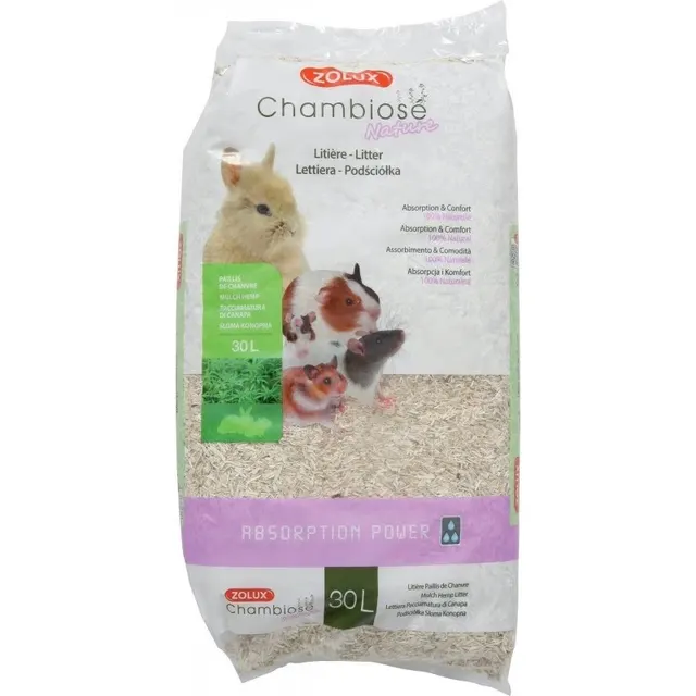 ZOLUX Chambiose Nature - Podściółka - 30 l/ 3 5 kg