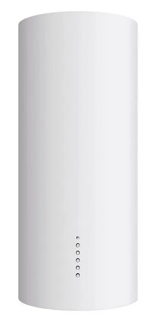 Okap kominowy AKPO WK-4 BALMERA SLIM 60 cm, 450 m3/h, LED, biały półmat