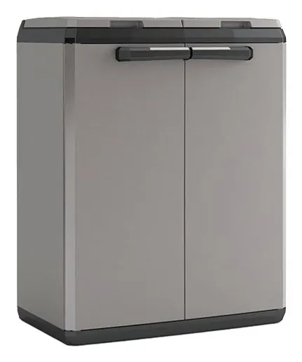 Keter Split Basic 220 l Prostokątny Plastik Szary