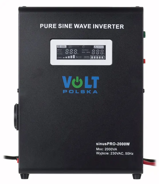 PRZETWORNICA VOLT POLSKA SINUSPRO-2000W 24V 1400/2000W