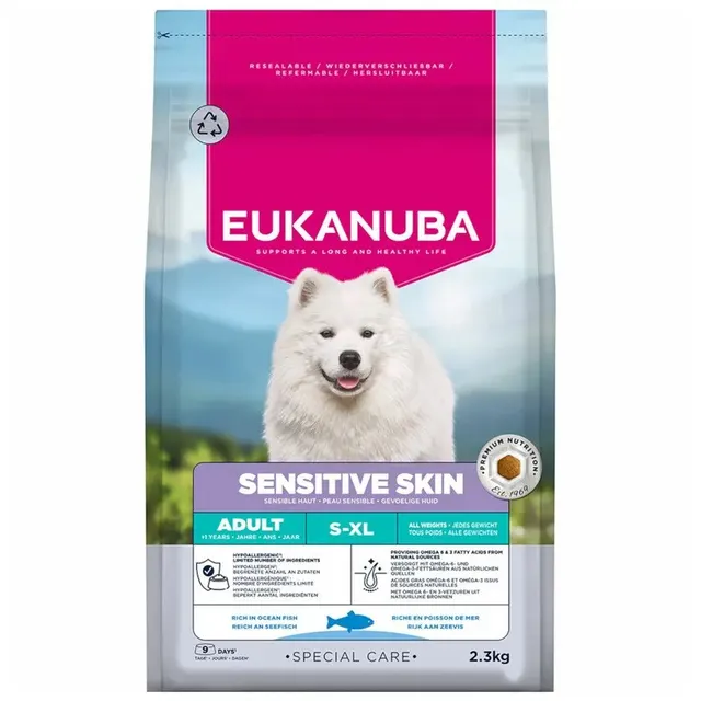 Eukanuba Special Care Adult Sensitive Skin Sucha Karma dla psa 2 3kg