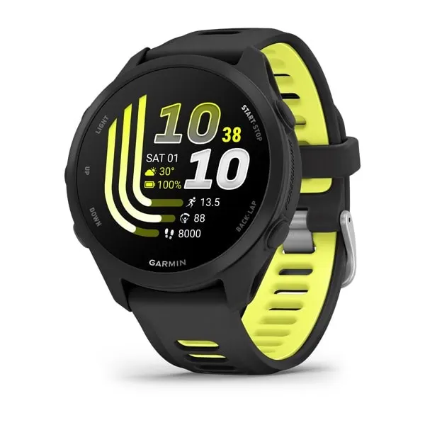 Zegarek Garmin Forerunner 170 42 6mm Black Amp Yellow