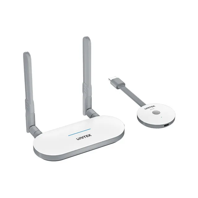 Bezprzewodowy EXTENDER HDMI UNITEK V1183A01 2.4GHz + 5GHz