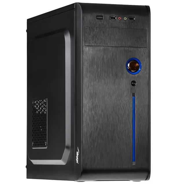 Obudowa Akyga AK939BL (ATX Micro ATX Mini ATX Mini ITX; kolor czarny)