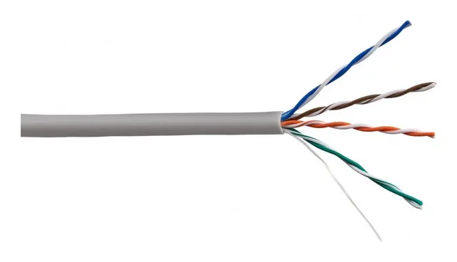 BCS BCS-U/UTP-CAT5E-PVC kabel sieciowy Szary 305 m U/UTP (UTP) Okrągły