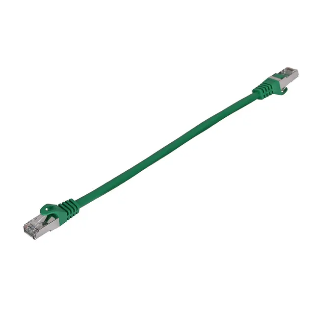 PATCHCORD KAT.6 FTP 0.25M ZIELONY FLUKE PASSED LANBERG 10-PACK