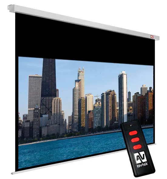 Ekran projekcyjny elektryczny AVTEK ELECTRIC CINEMA 240 1EVE56 (sufitowy ścienny; rozwijane elektrycznie; 230 x 129 5 cm; 16:9; 104 0 )