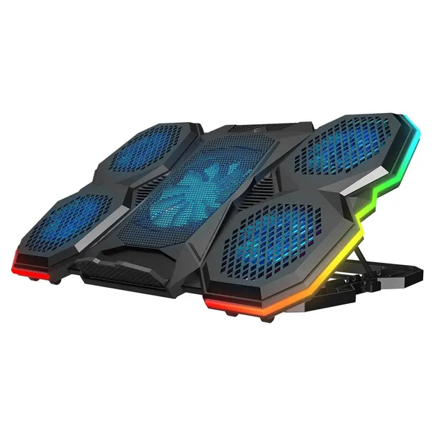 RAMPAGE PODSTAWKA CHŁODZĄCA POD LAPTOP AD-RC14 9-17 RGB