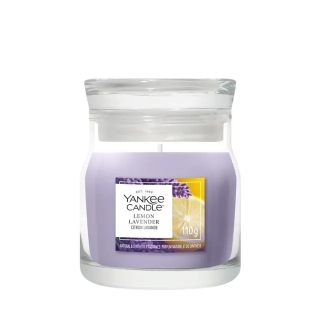 Świeca mała LEMON LAVENDER YANKEE