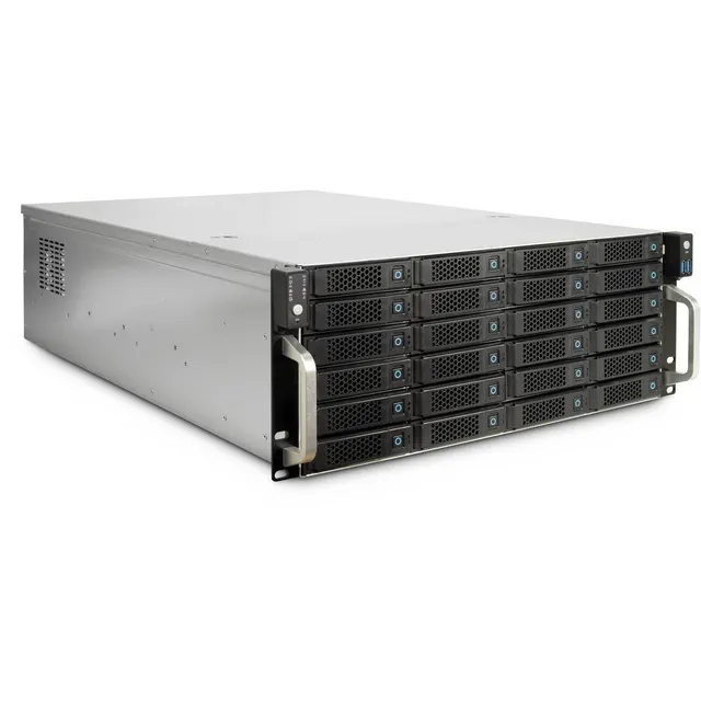Inter-Tech 4U-4724 Obudowa HDD Szary 2.5/3.5