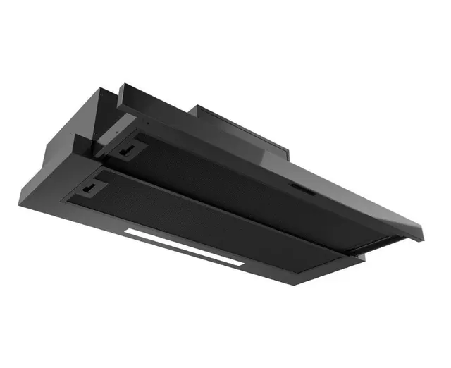 Okap teleskopowy MAAN Corona Bis 60 cm, LED, czarny