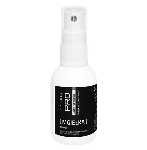 Mgiełka z repelentem dla psów o każdym rodzaju włosa Dr Lucy Pro Cookie - 50 ml